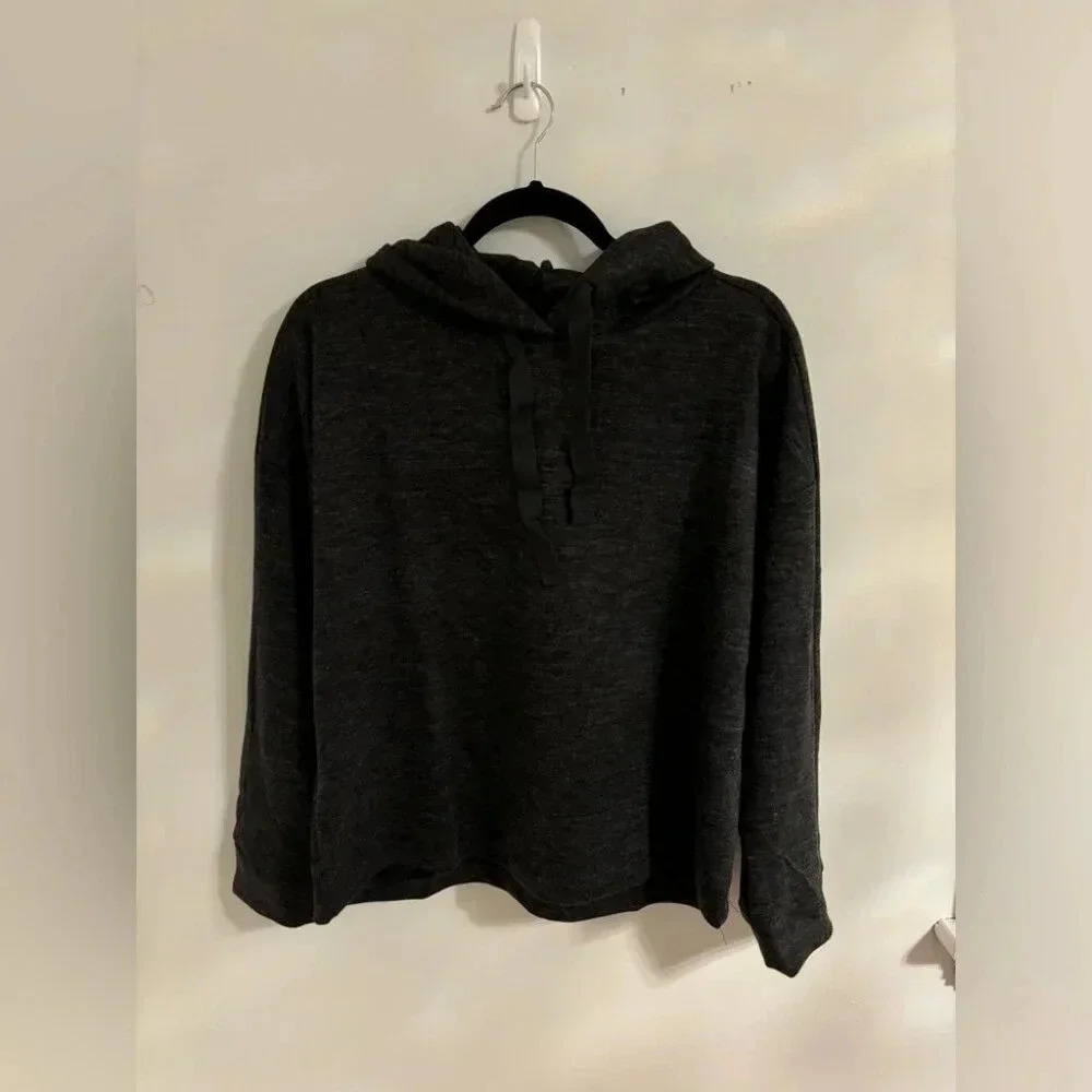 Mango Speckled Gray Hoodie NWT - Picture 9 of 13